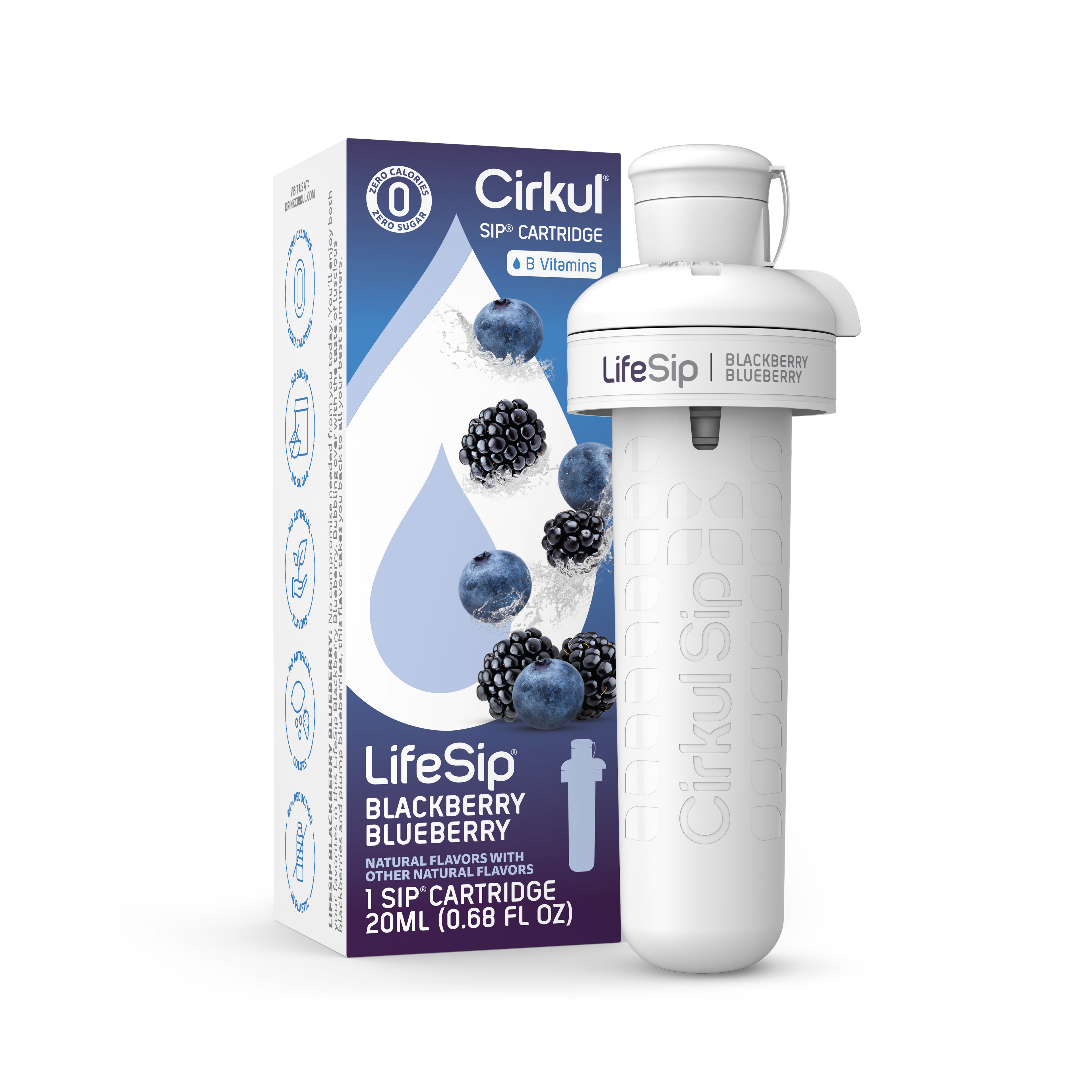 32oz. Chameleon Stainless Steel Bottle Starter Kit - Fresh Hydration Blend