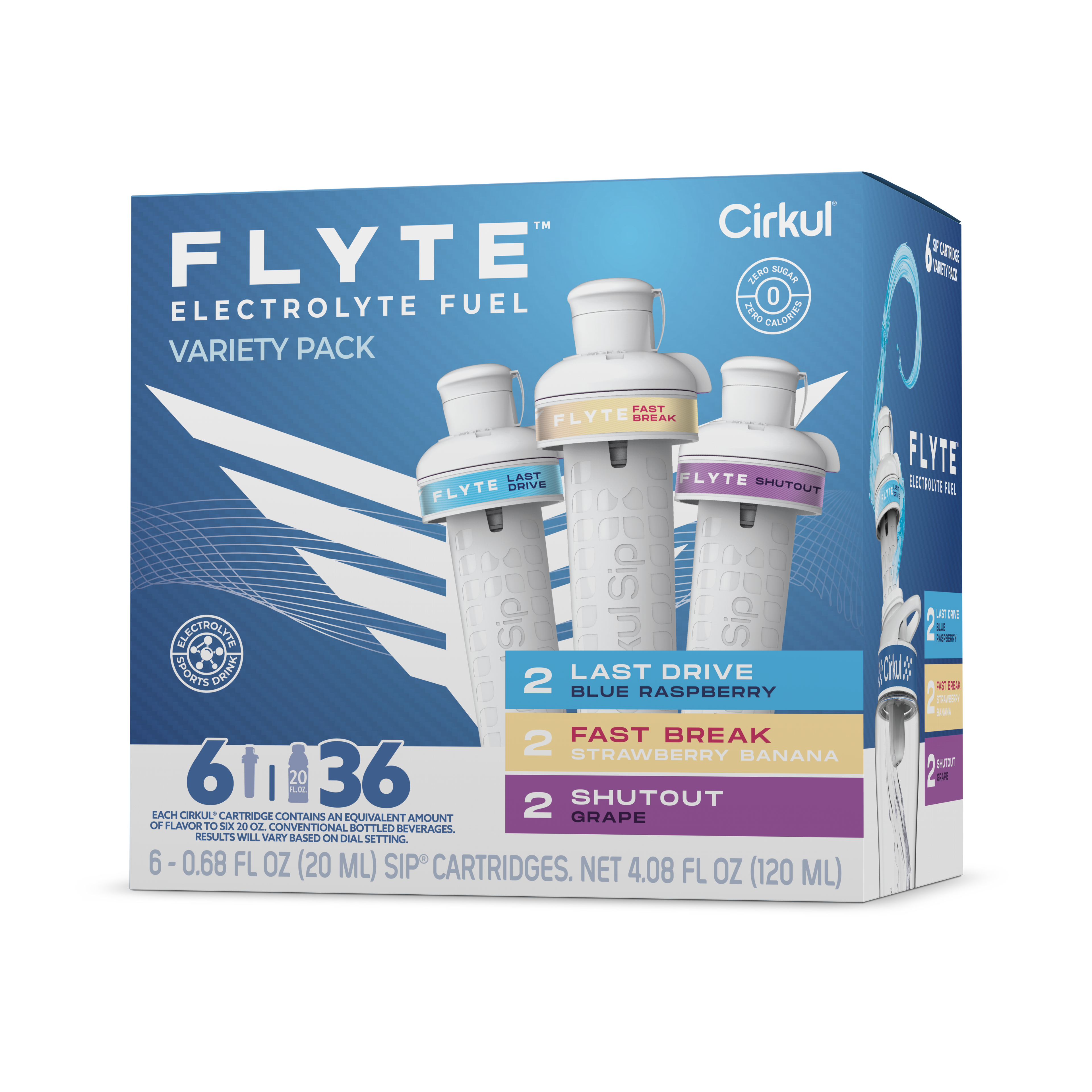 Flyte® 6-Pack Variety Pack - Bright Home Hydration