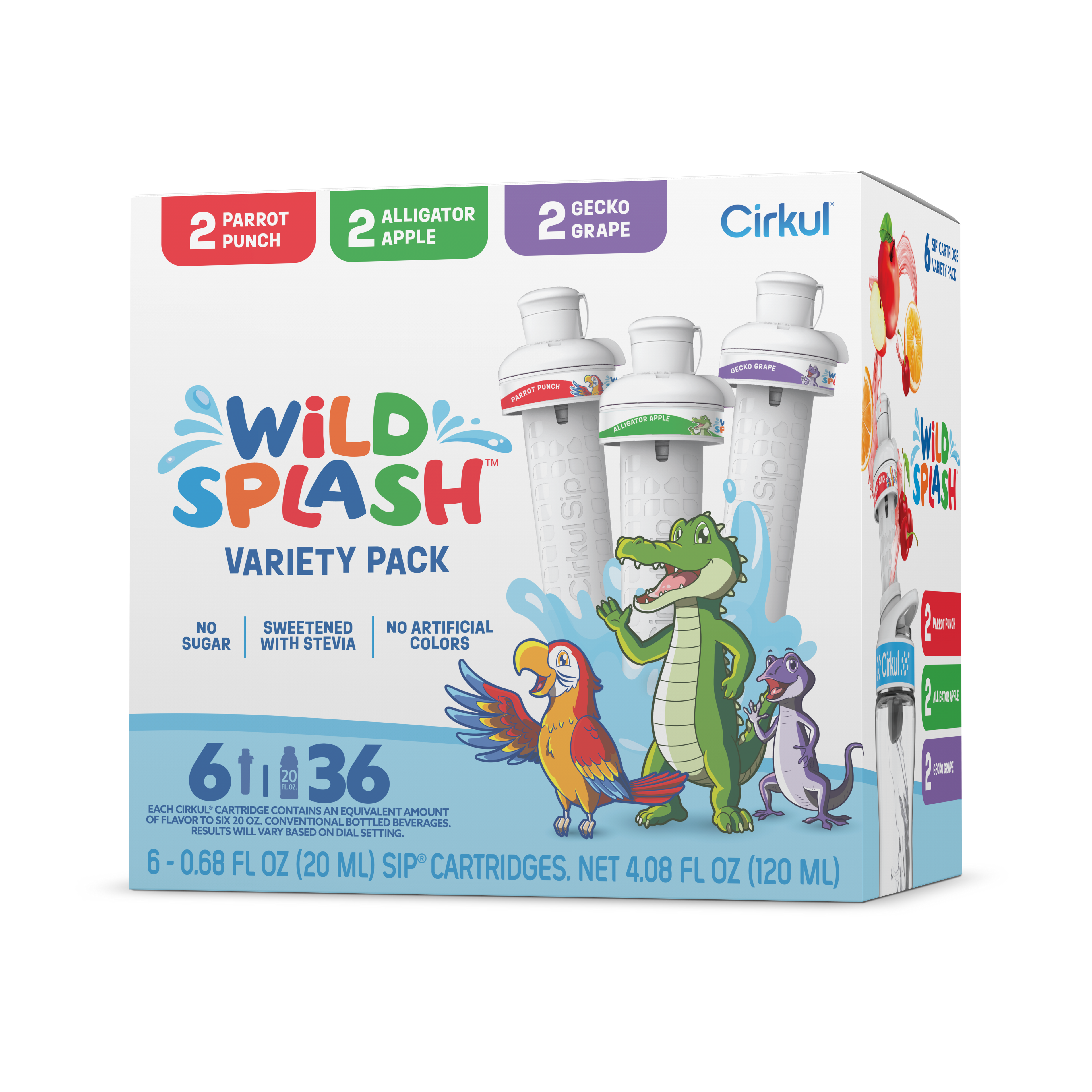 Wild Splash™ 6-Pack Variety Pack - Modern Travel Choice