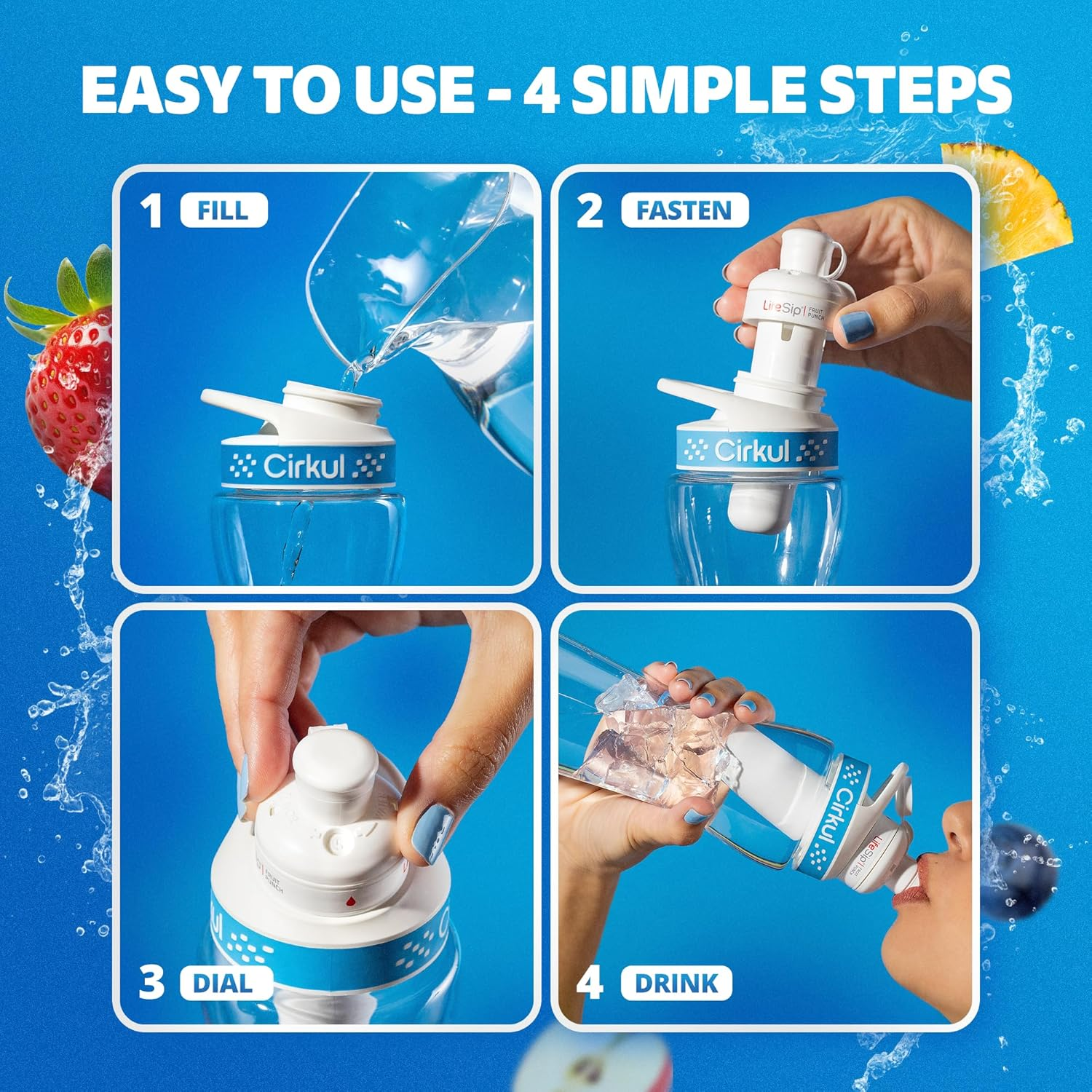 FitSip® 6-Pack Variety Pack - Easy Home Kit