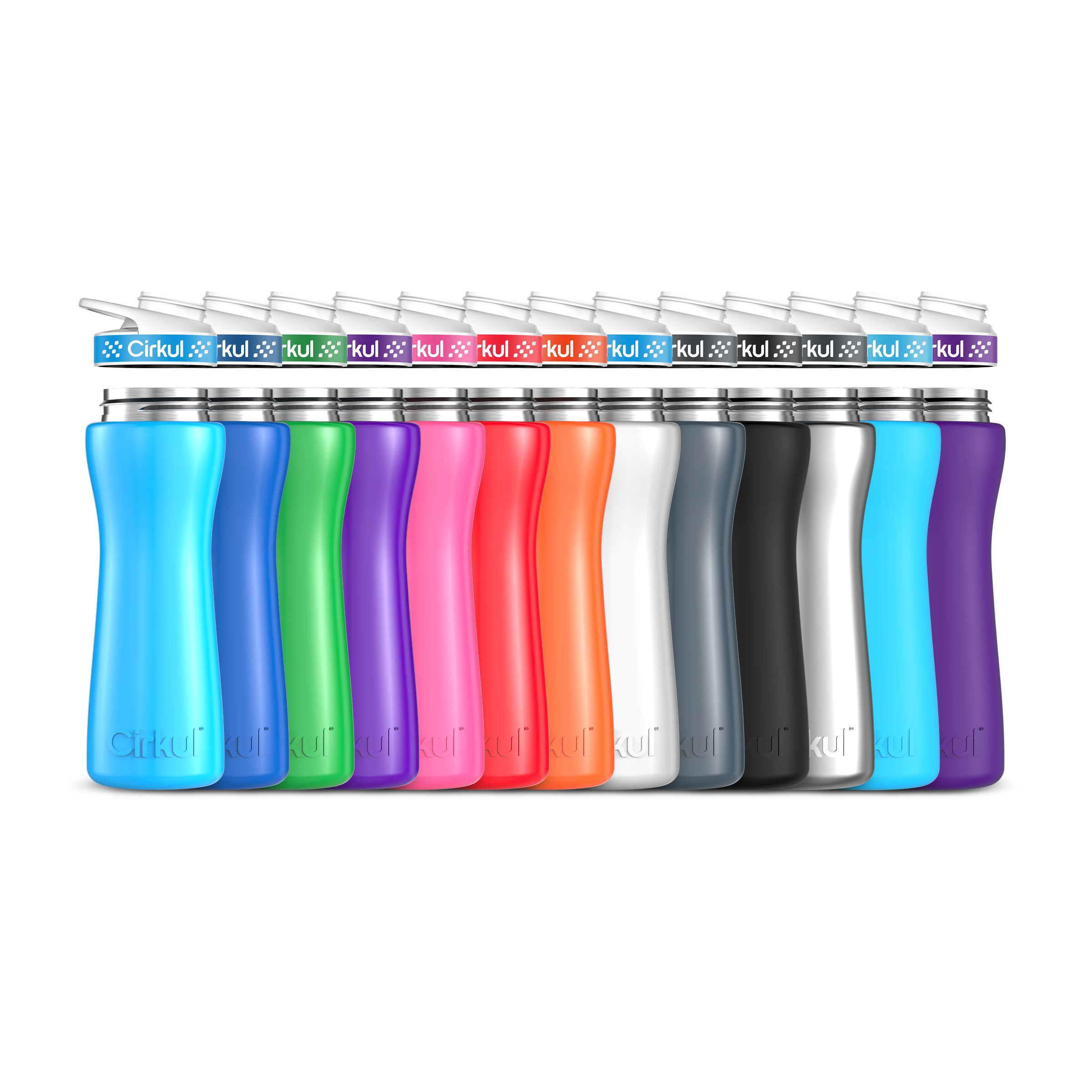 22oz. Stainless Steel Bottle & Comfort Grip Lid - Core Home Set