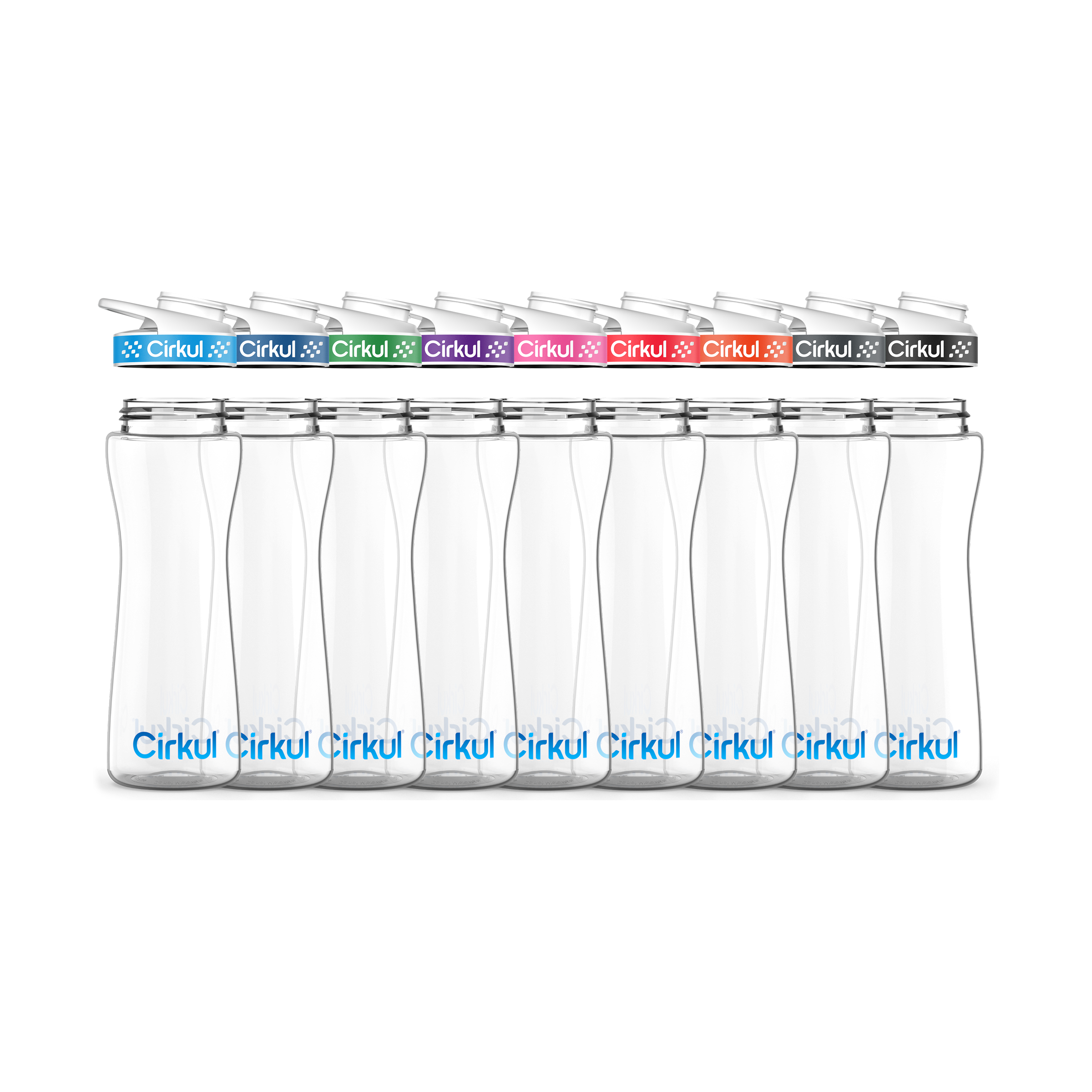 22oz. Plastic Bottle & Comfort Grip Lid - Modern Fresh Choice