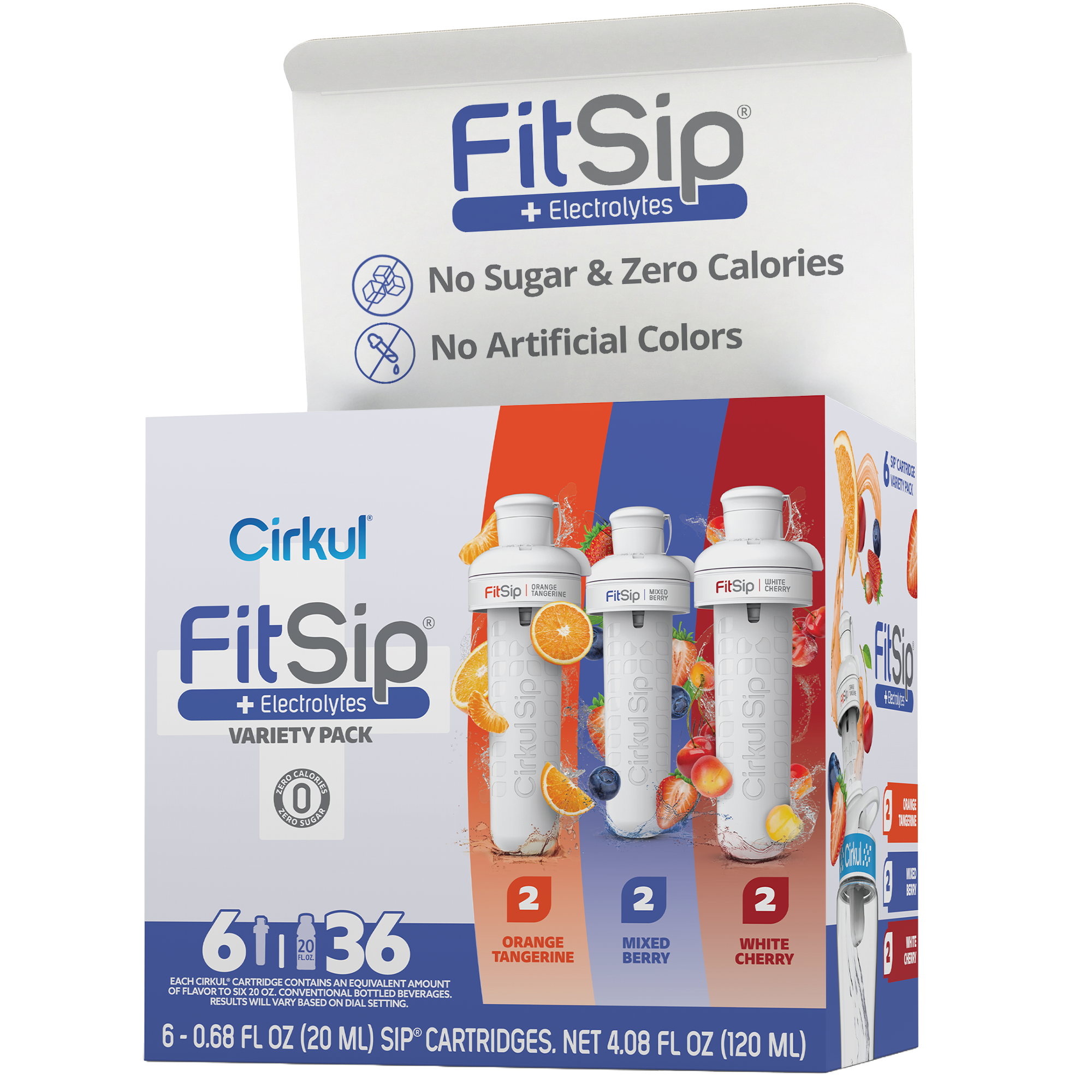 FitSip® 6-Pack Variety Pack - Easy Home Kit