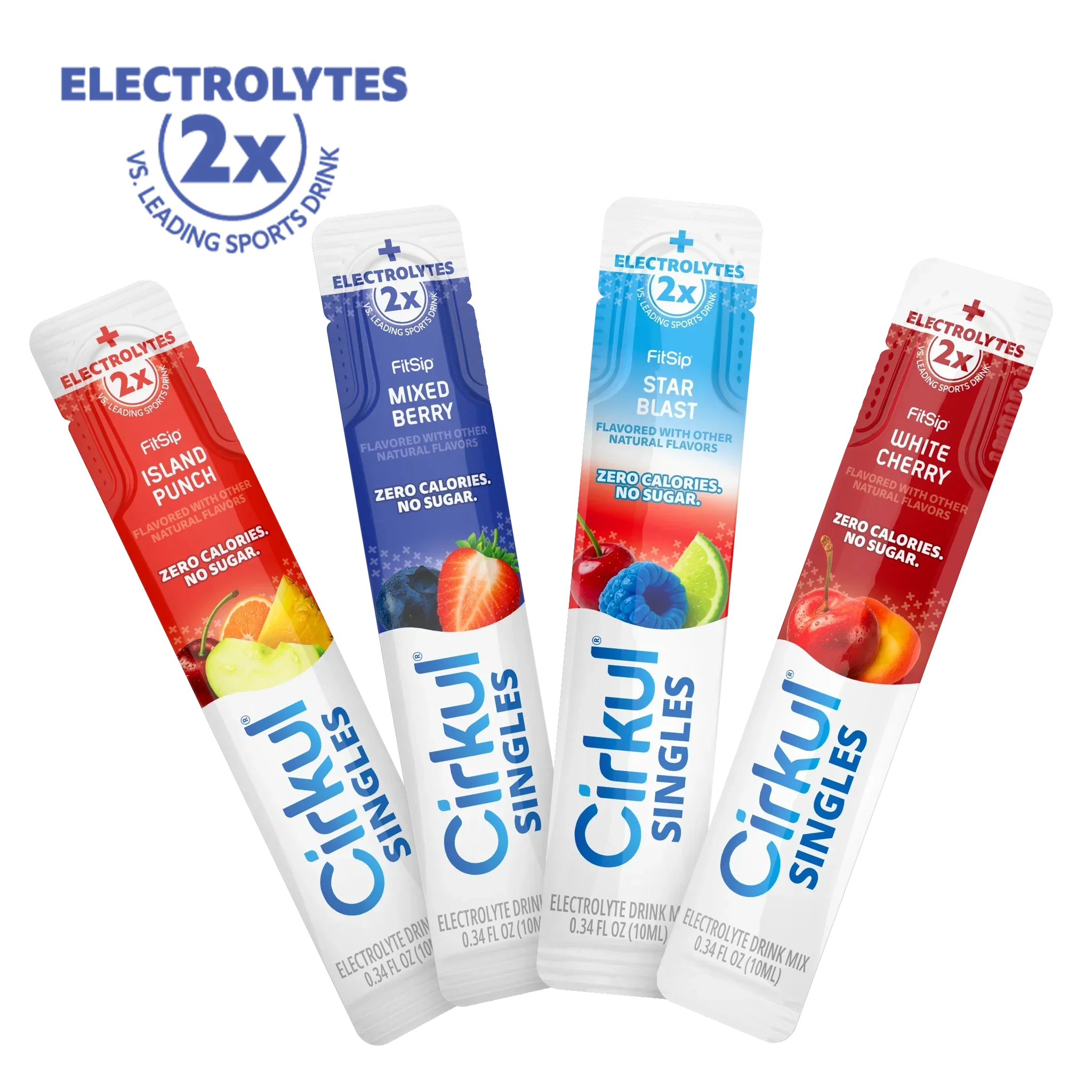 16-Pack Cirkul® Singles FitSip Bundle - Berry Starter Sip