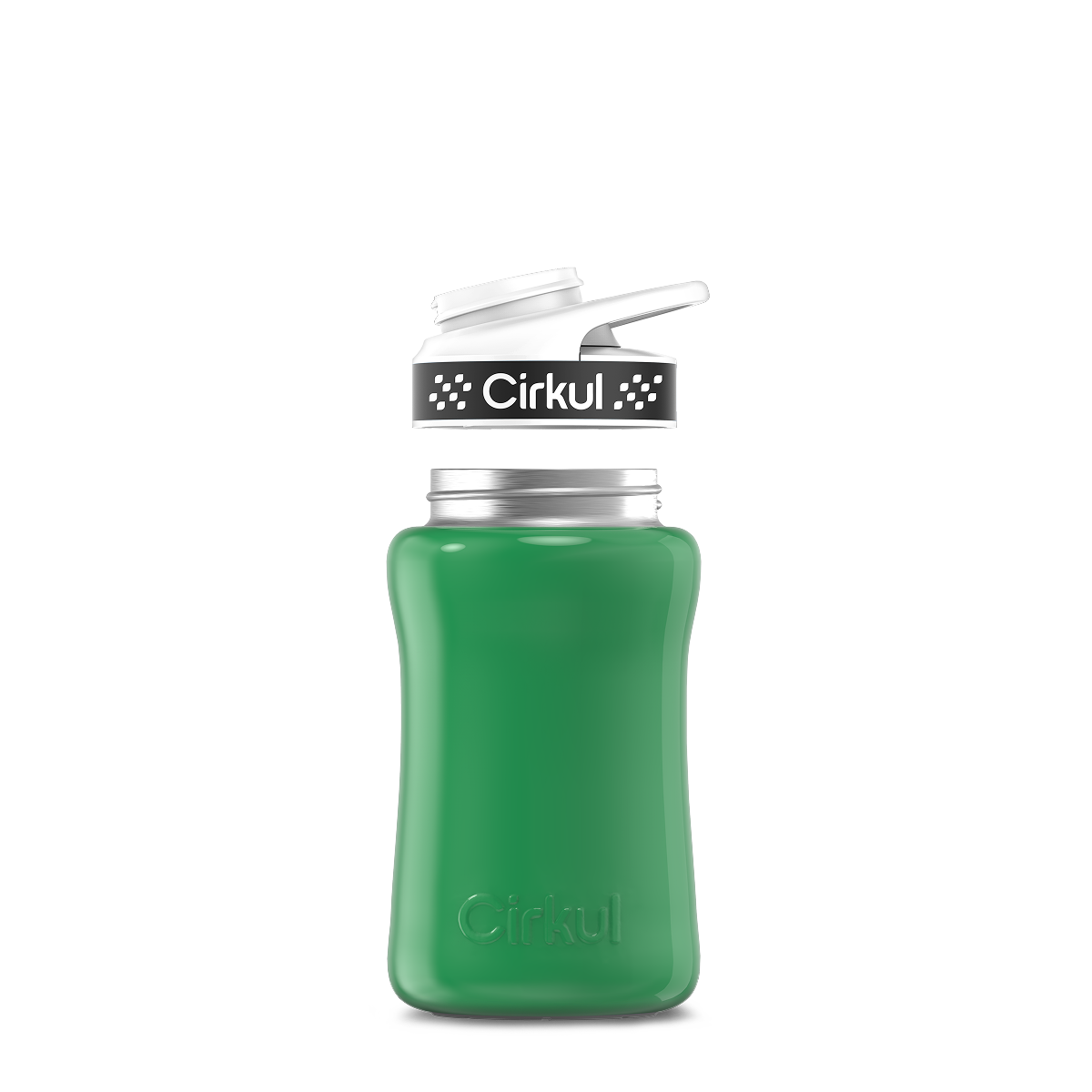 12oz. Stainless Steel Bottle & Comfort Grip Lid - Essential Travel Mix