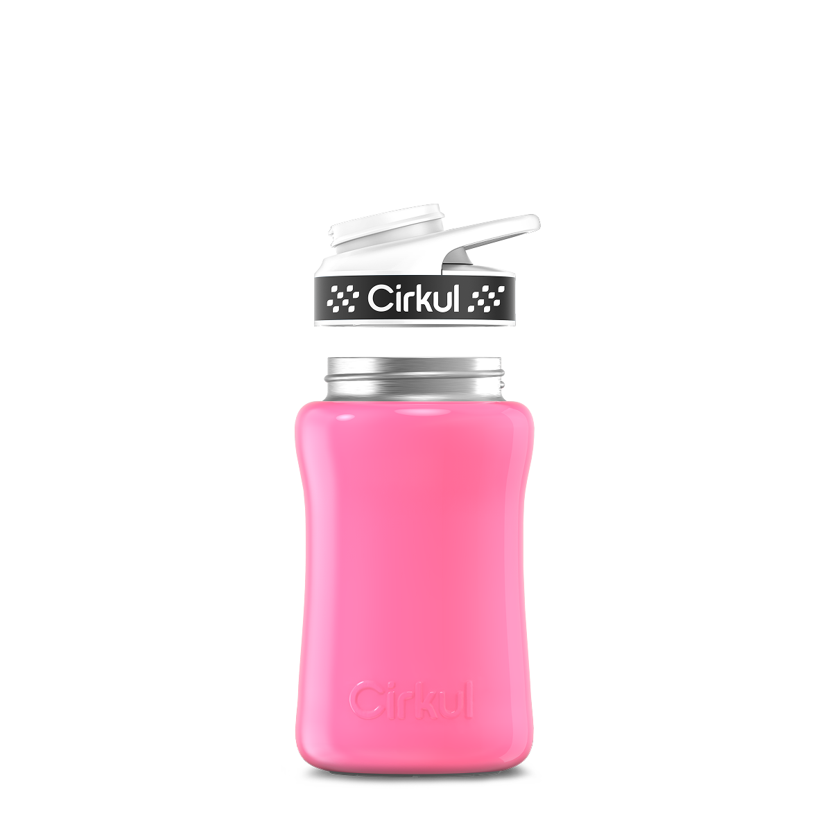 12oz. Stainless Steel Bottle & Comfort Grip Lid - Essential Travel Mix