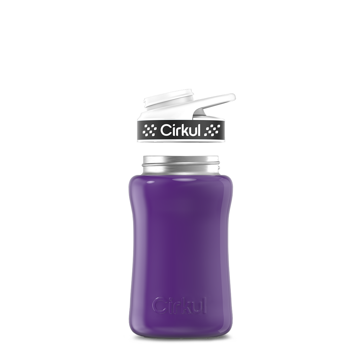 12oz. Stainless Steel Bottle & Comfort Grip Lid - Essential Travel Mix