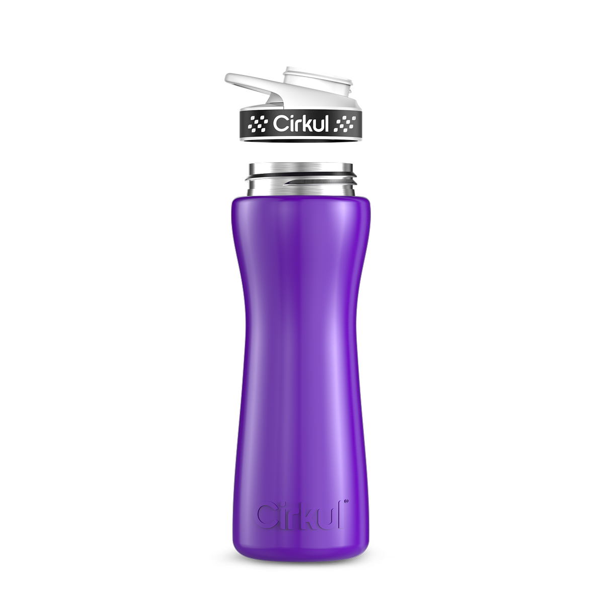 22oz. Stainless Steel Bottle & Comfort Grip Lid - Classic Daily Pack
