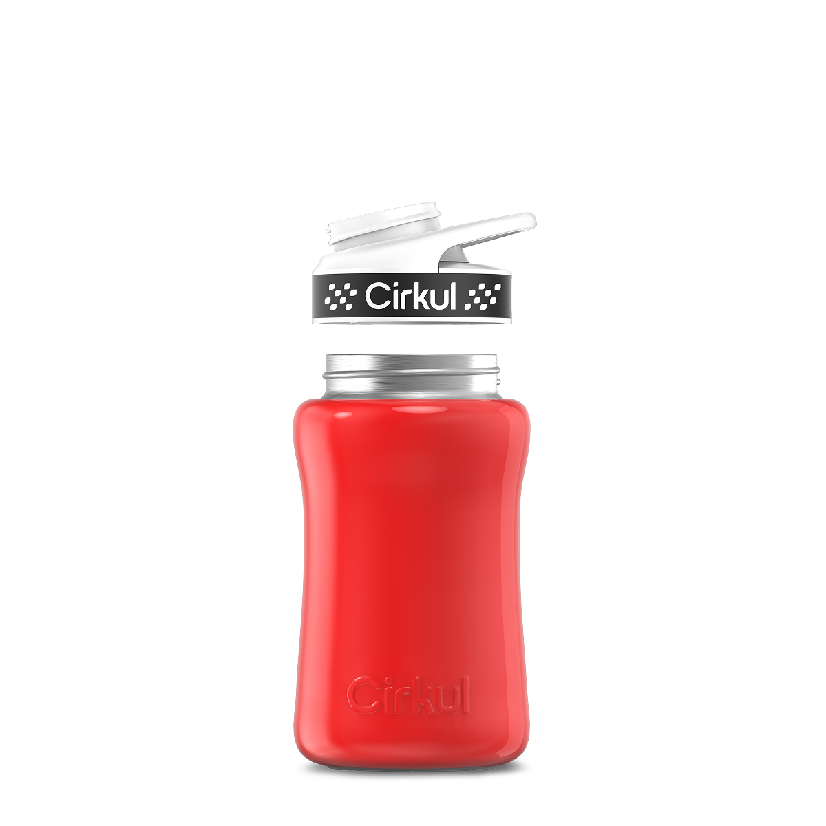12oz. Stainless Steel Bottle & Comfort Grip Lid - Essential Travel Mix