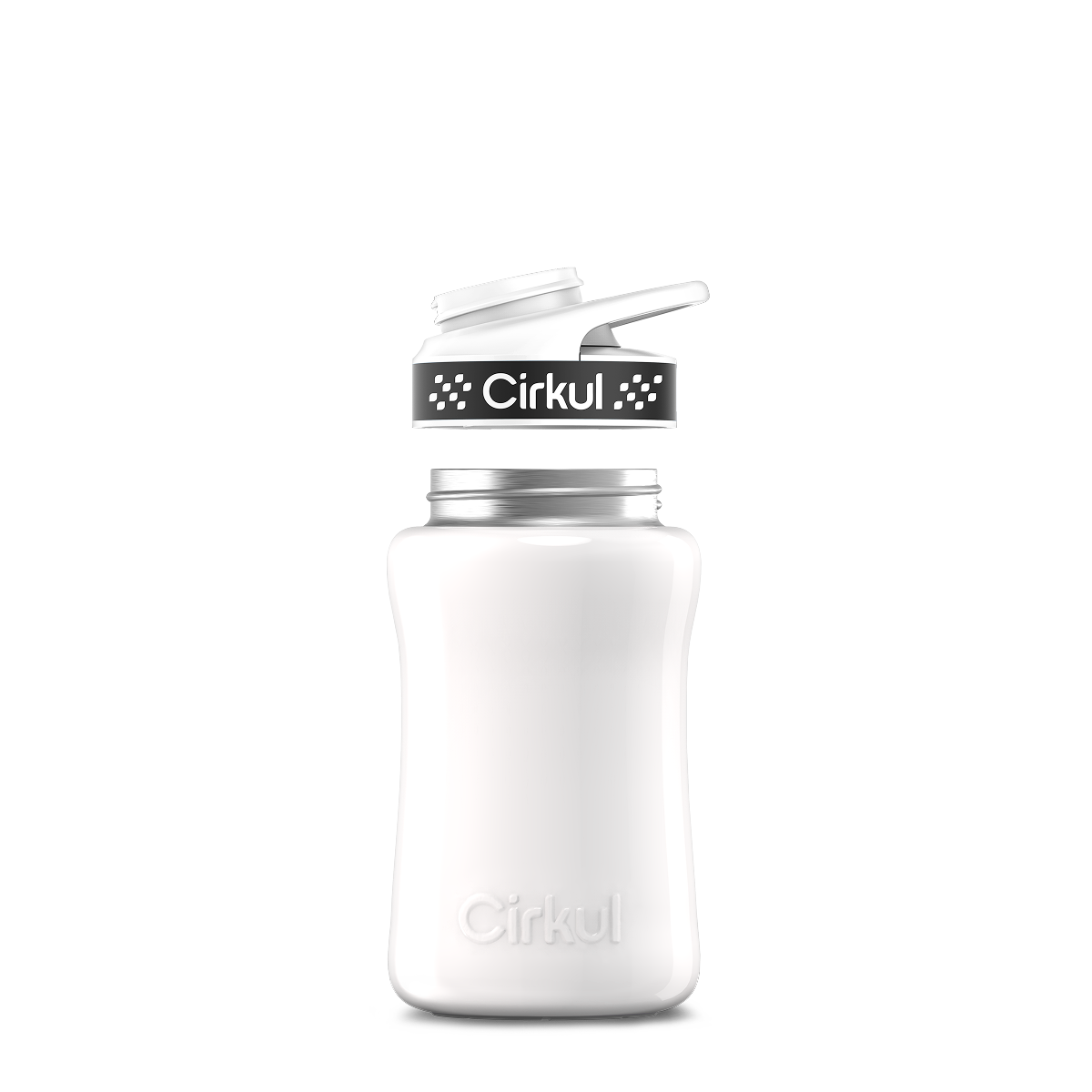 12oz. Stainless Steel Bottle & Comfort Grip Lid - Essential Travel Mix