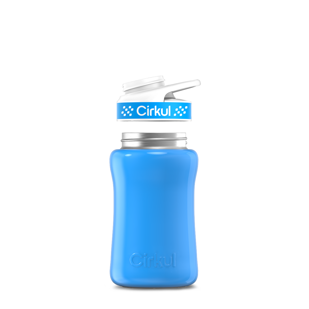 12oz. Stainless Steel Bottle & Comfort Grip Lid - Essential Travel Mix