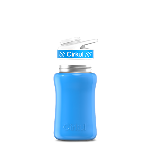 12oz. Stainless Steel Bottle & Comfort Grip Lid - Essential Travel Mix