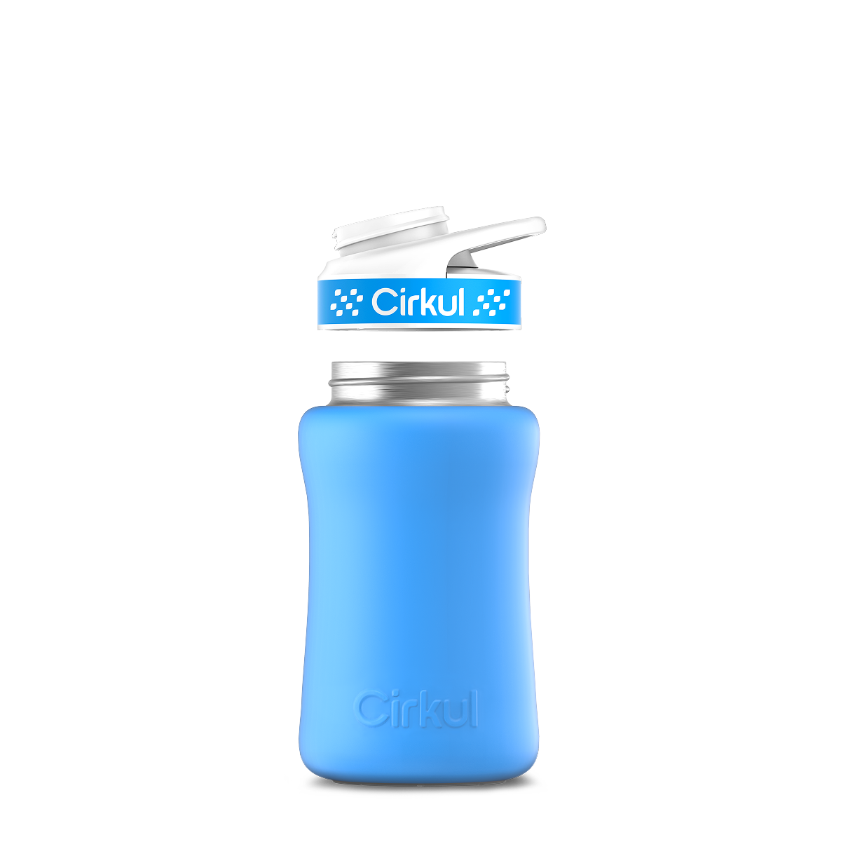 12oz. Stainless Steel Bottle & Comfort Grip Lid - Essential Travel Mix