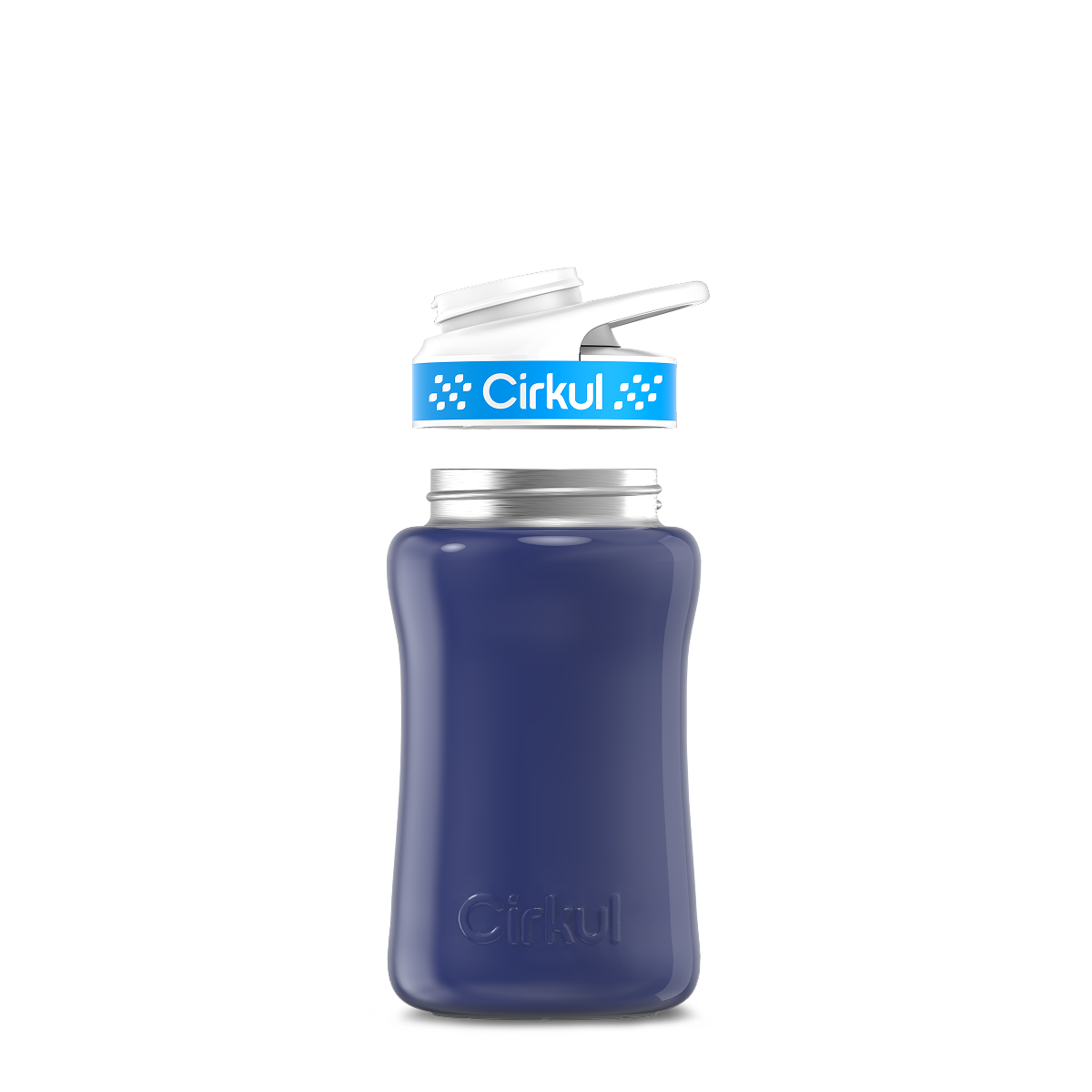 12oz. Stainless Steel Bottle & Comfort Grip Lid - Essential Travel Mix