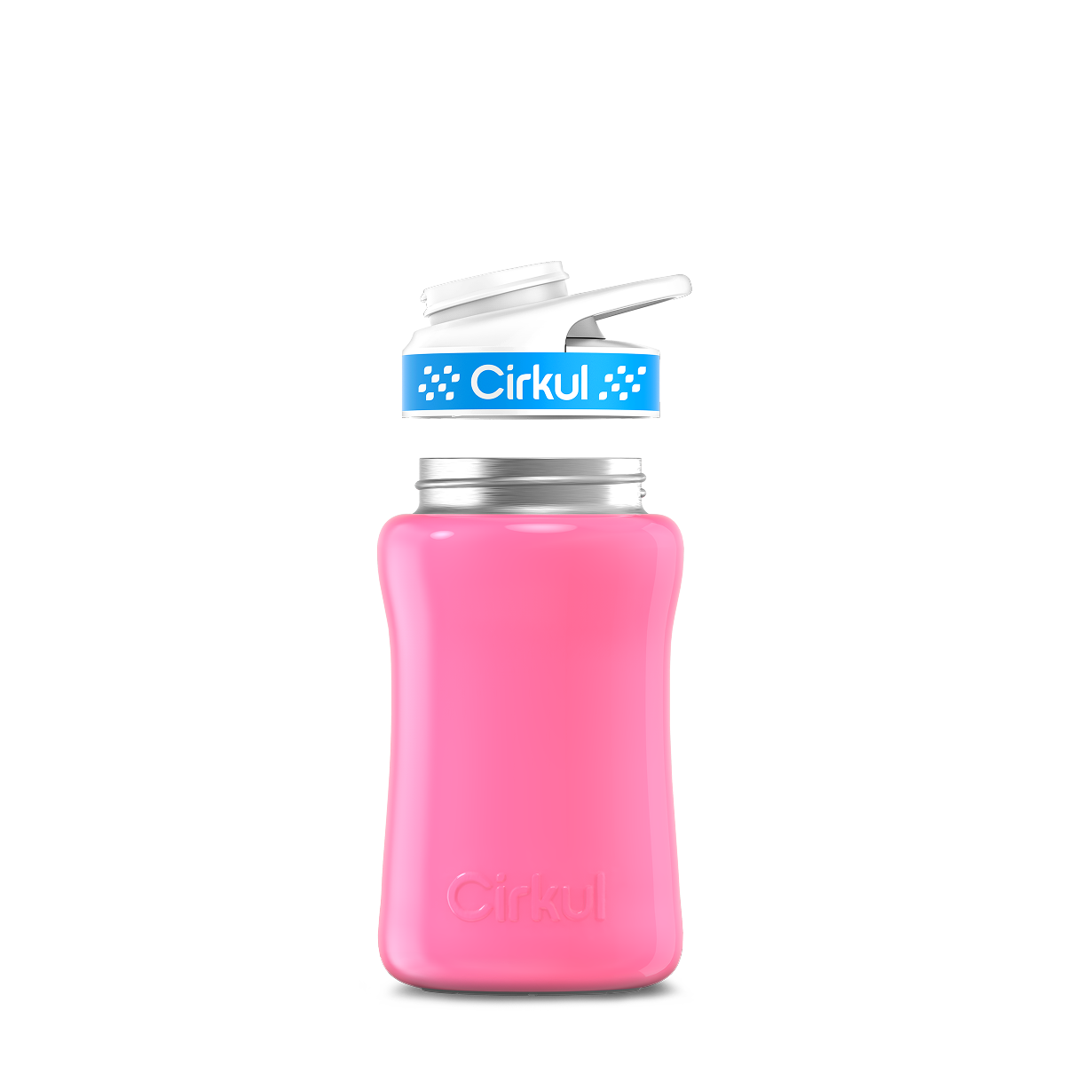 12oz. Stainless Steel Bottle & Comfort Grip Lid - Essential Travel Mix