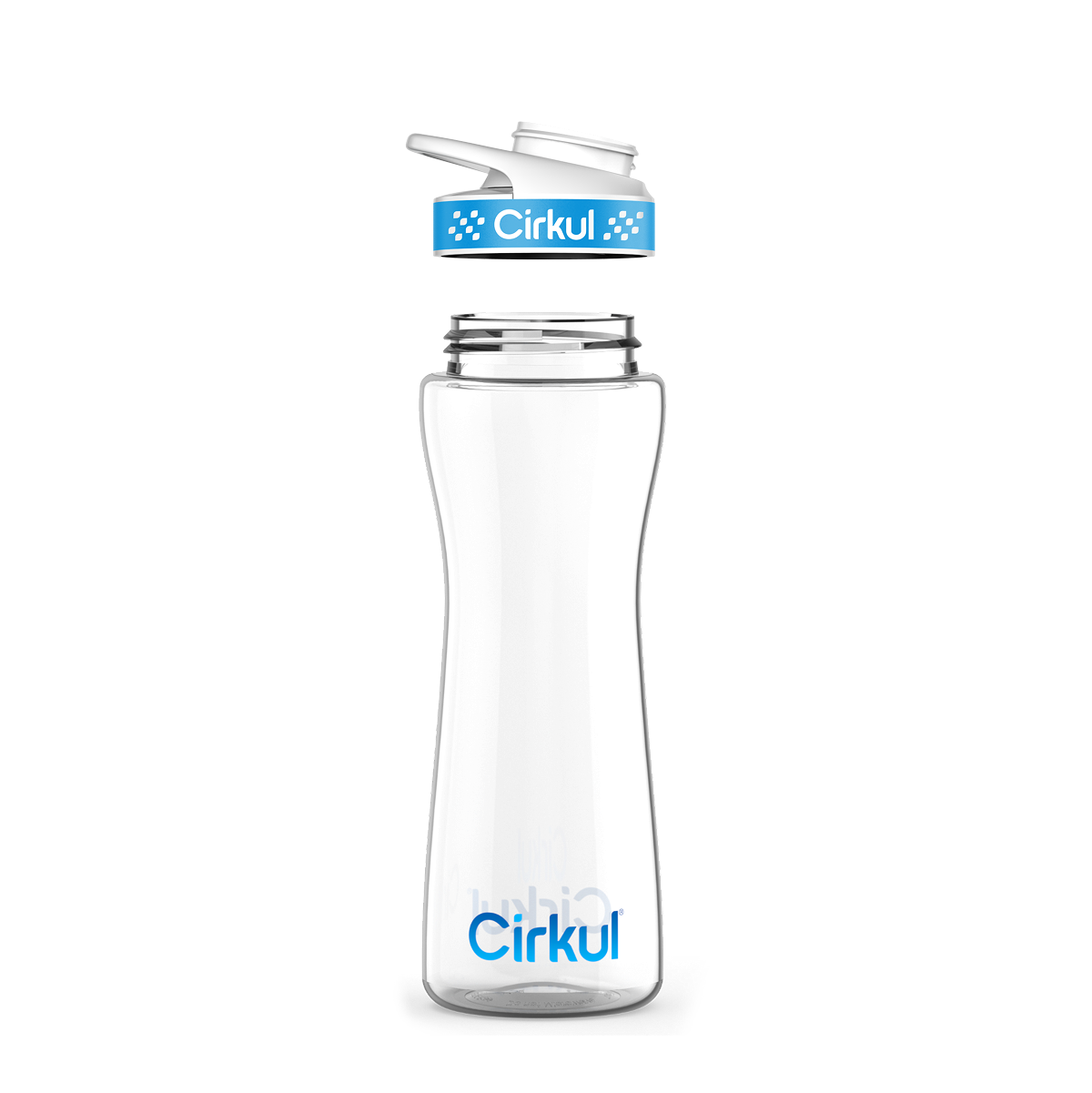 22oz. Plastic Bottle & Comfort Grip Lid - Modern Fresh Choice