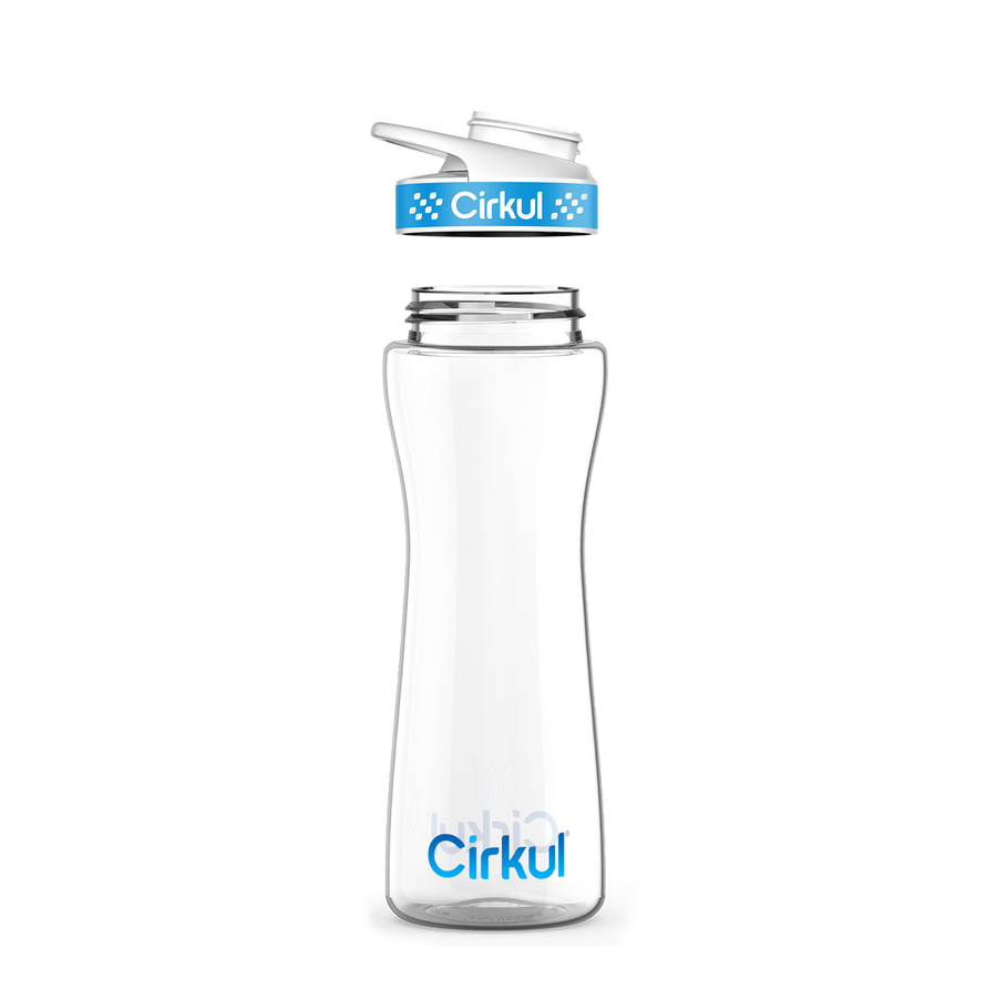 22oz. Plastic Bottle & Comfort Grip Lid - Modern Fresh Choice