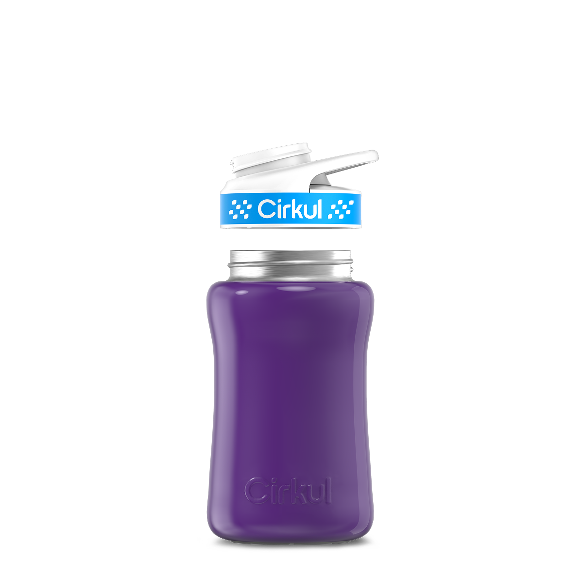 12oz. Stainless Steel Bottle & Comfort Grip Lid - Essential Travel Mix