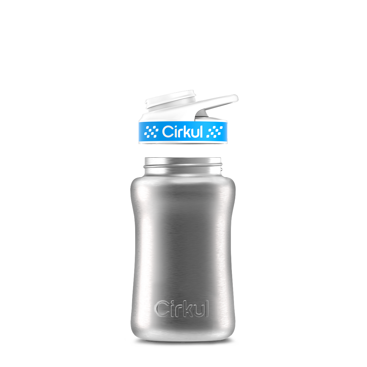 12oz. Stainless Steel Bottle & Comfort Grip Lid - Essential Travel Mix