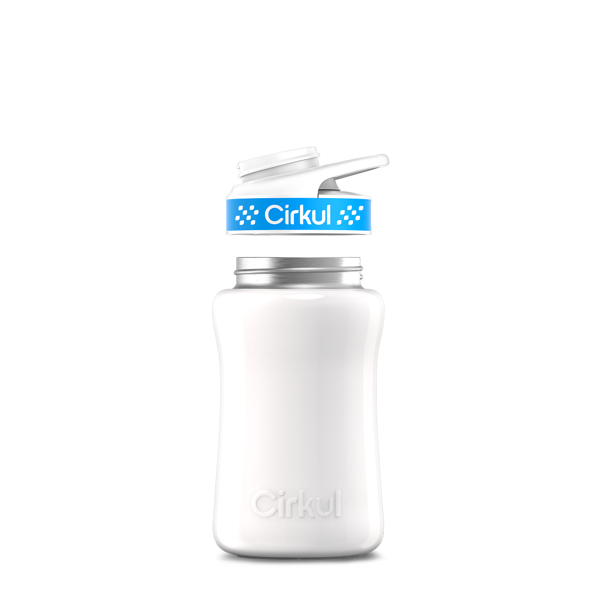 12oz. Stainless Steel Bottle & Comfort Grip Lid - Essential Travel Mix