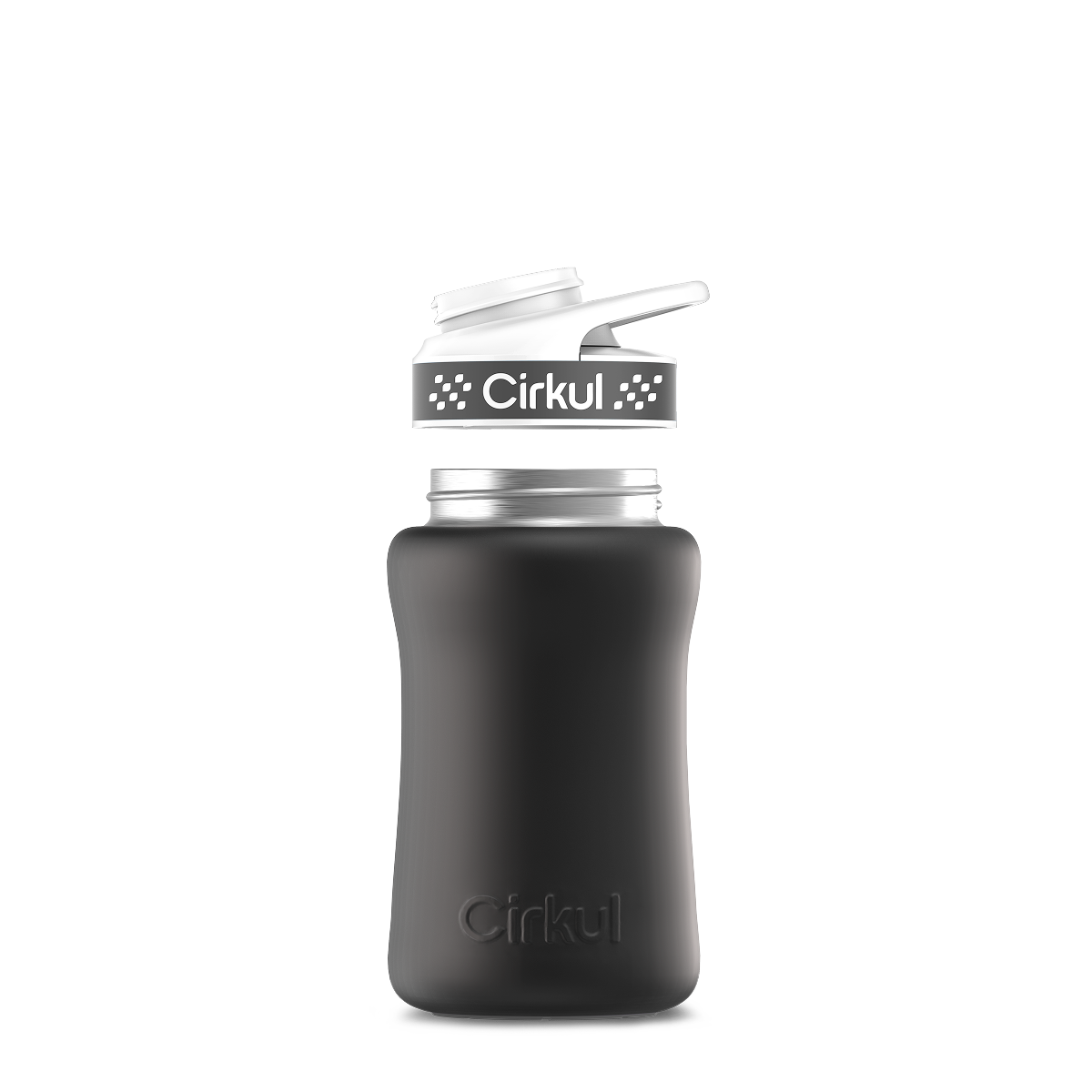 12oz. Stainless Steel Bottle & Comfort Grip Lid - Essential Travel Mix