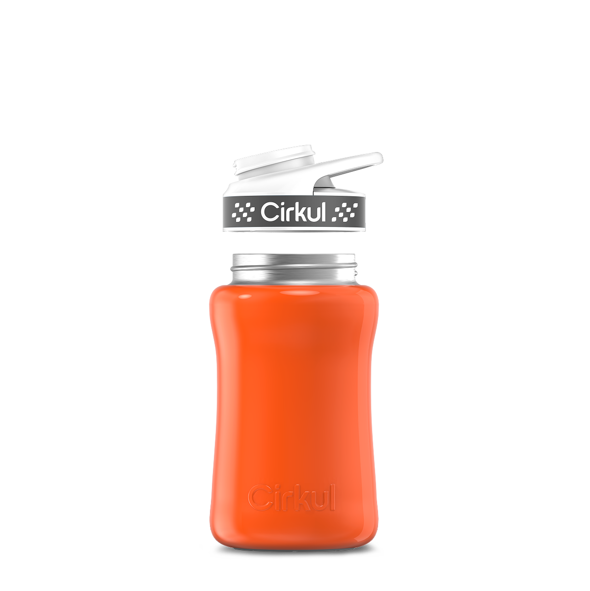 12oz. Stainless Steel Bottle & Comfort Grip Lid - Essential Travel Mix