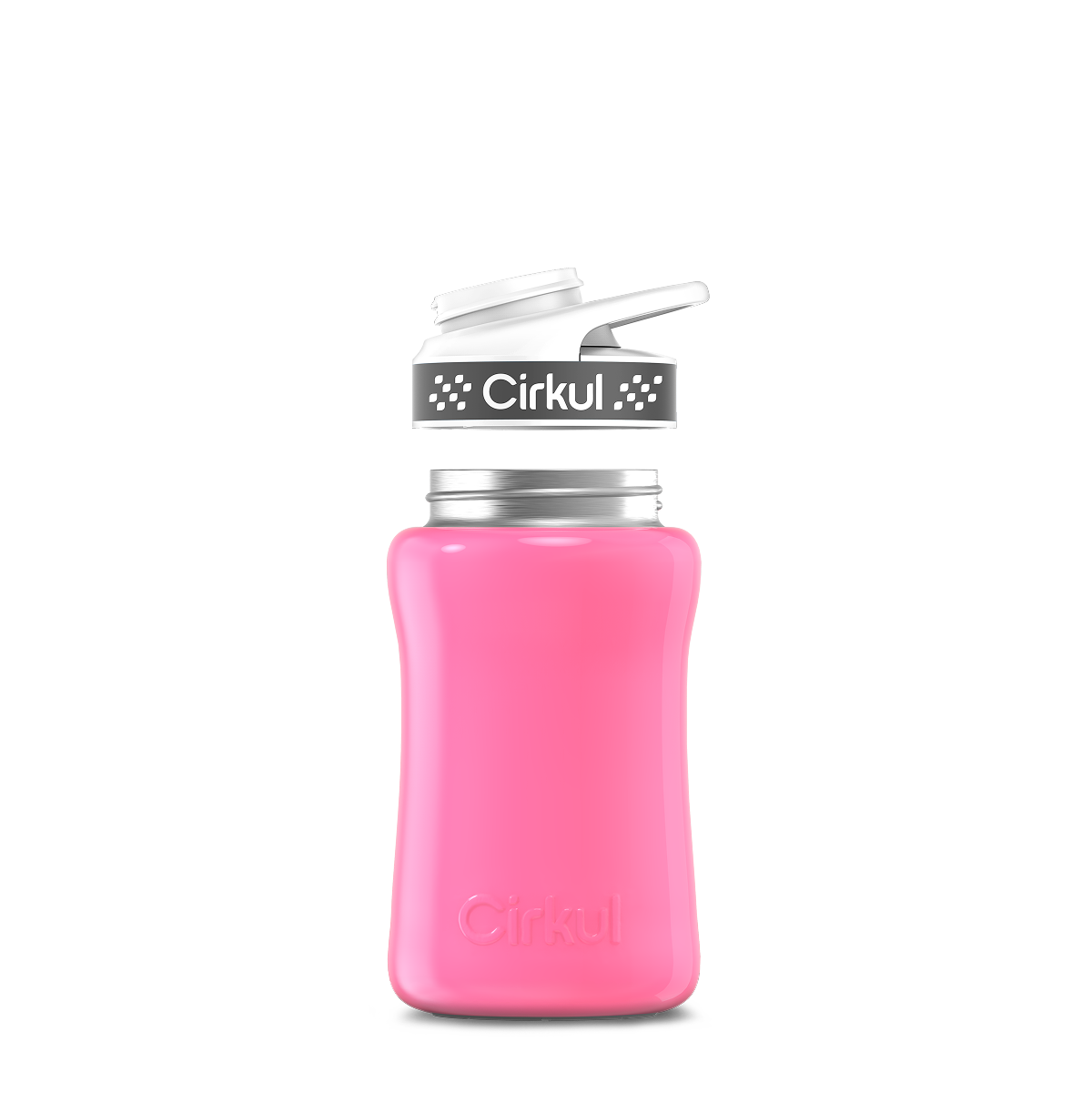 12oz. Stainless Steel Bottle & Comfort Grip Lid - Essential Travel Mix