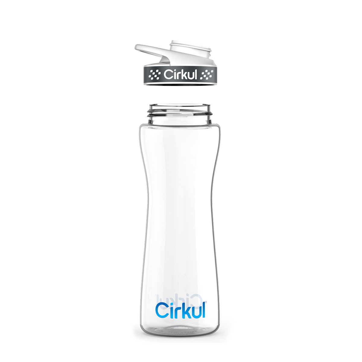22oz. Plastic Bottle & Comfort Grip Lid - Modern Fresh Choice