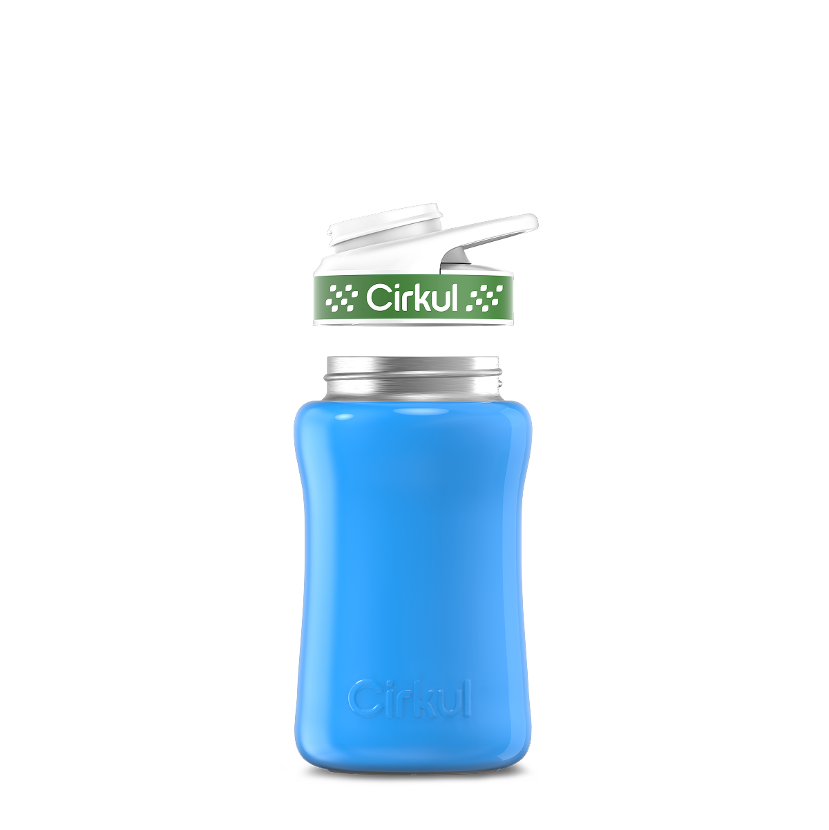 12oz. Stainless Steel Bottle & Comfort Grip Lid - Essential Travel Mix