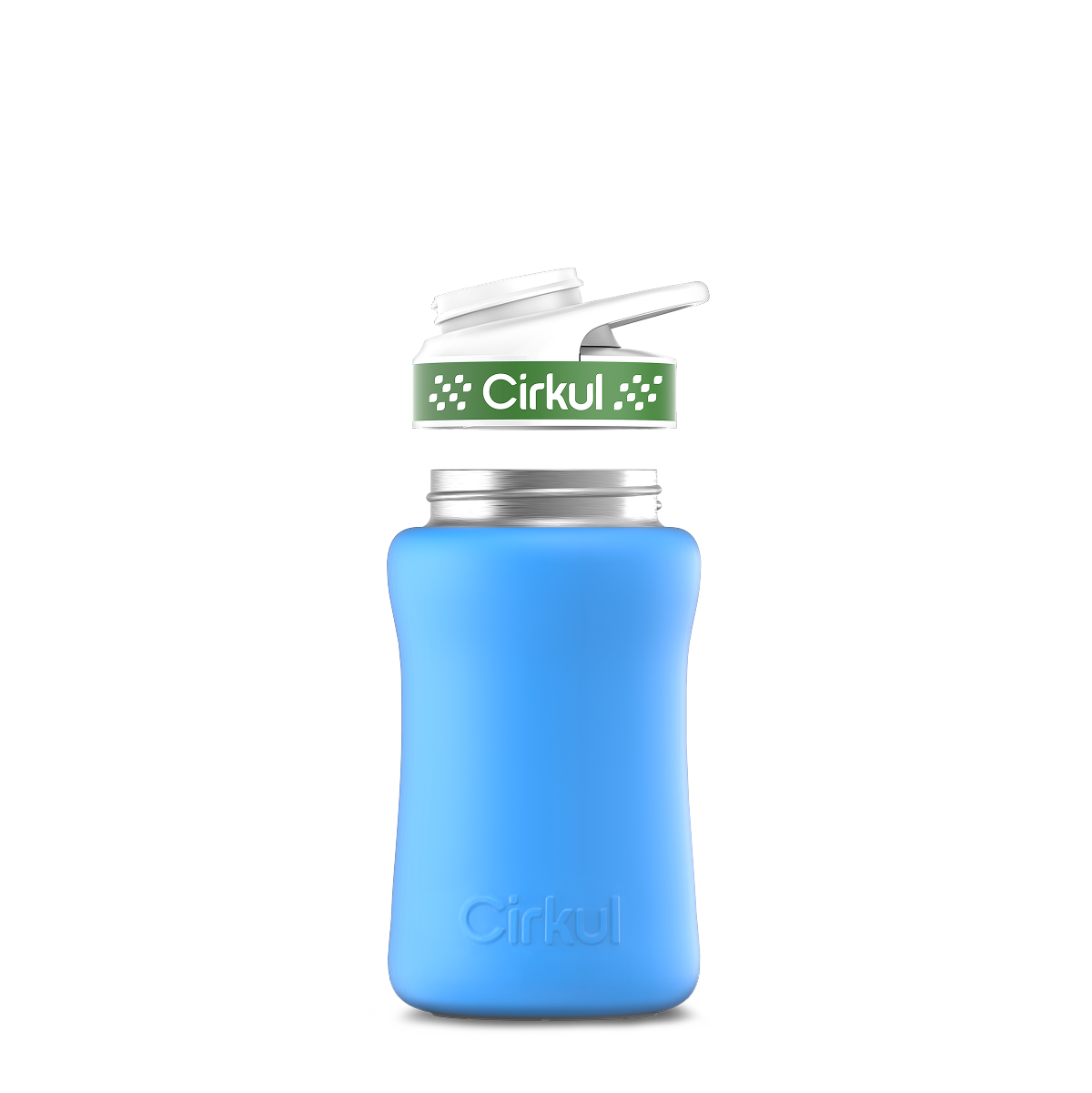 12oz. Stainless Steel Bottle & Comfort Grip Lid - Essential Travel Mix