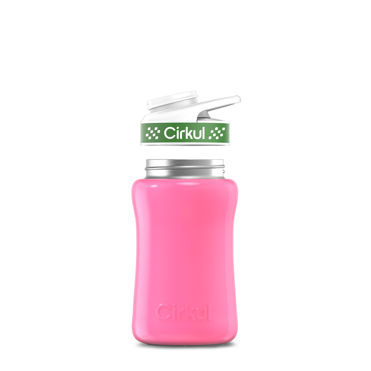 12oz. Stainless Steel Bottle & Comfort Grip Lid - Essential Travel Mix