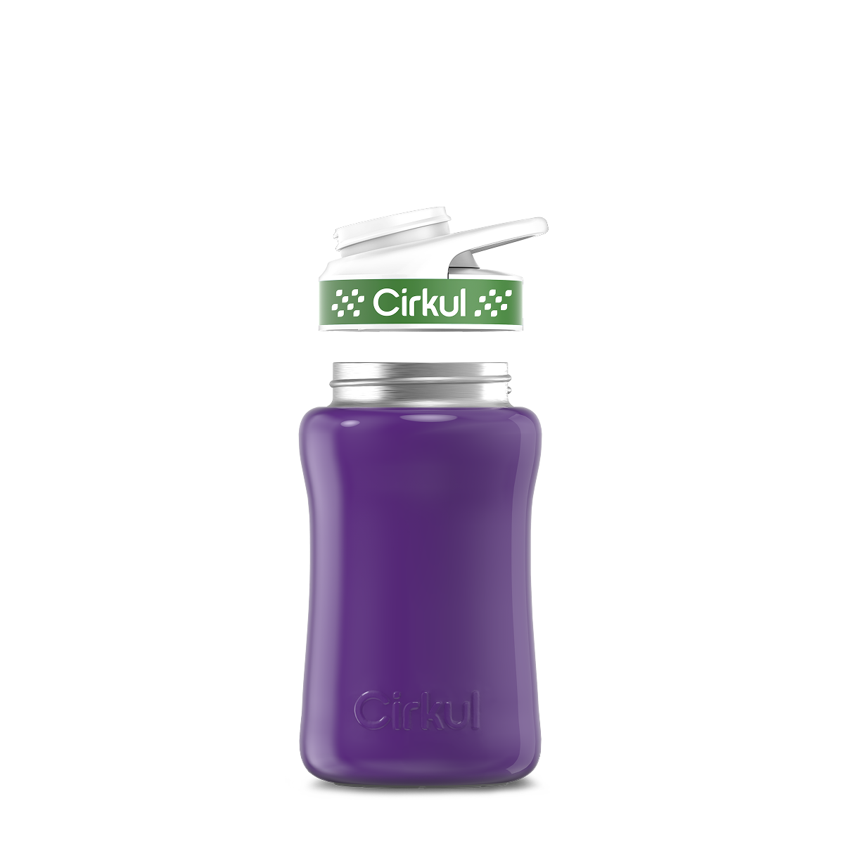 12oz. Stainless Steel Bottle & Comfort Grip Lid - Essential Travel Mix