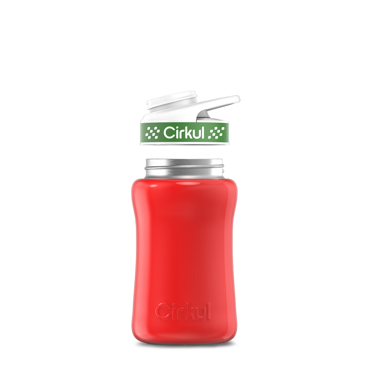 12oz. Stainless Steel Bottle & Comfort Grip Lid - Essential Travel Mix