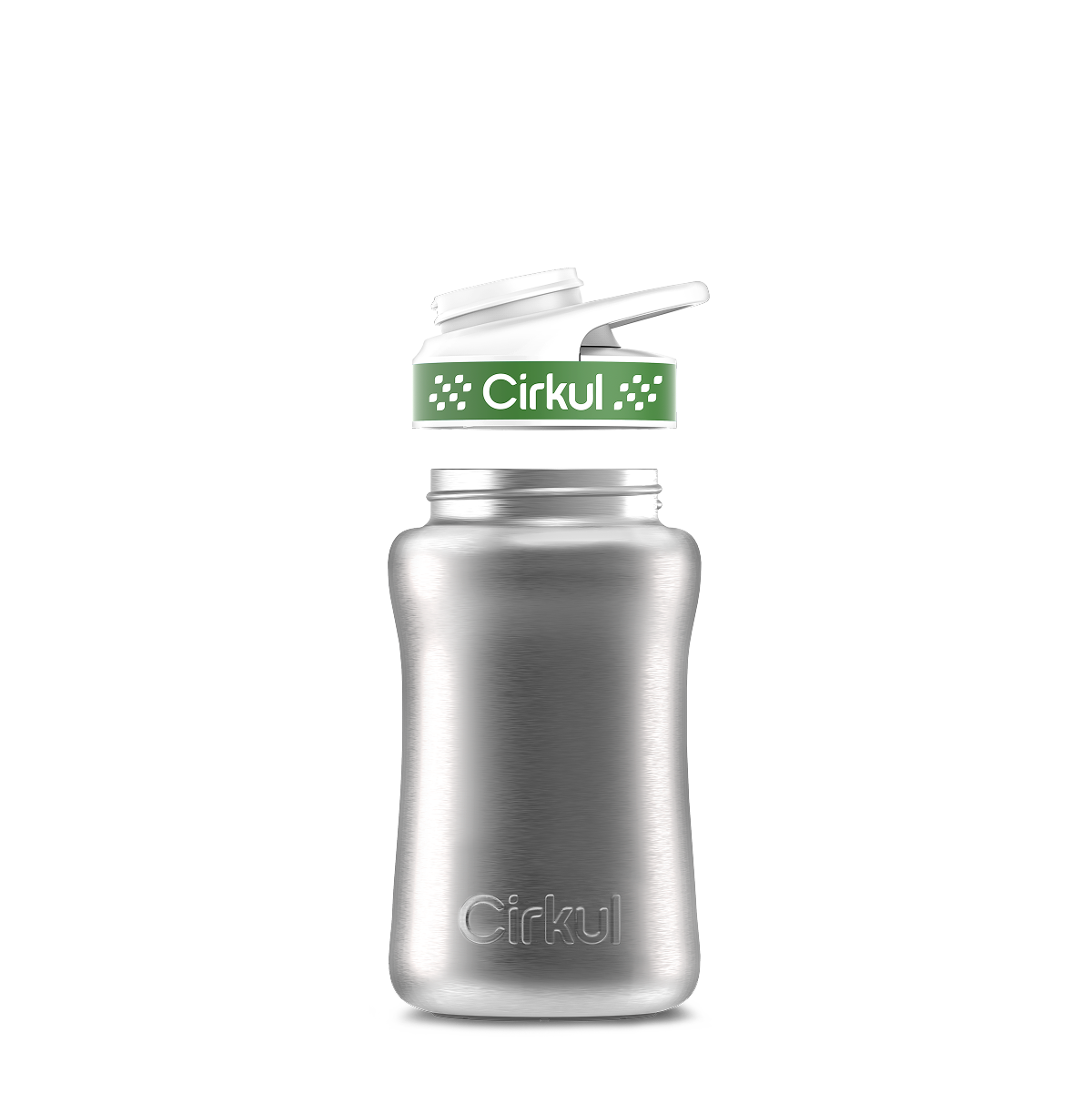 12oz. Stainless Steel Bottle & Comfort Grip Lid - Essential Travel Mix