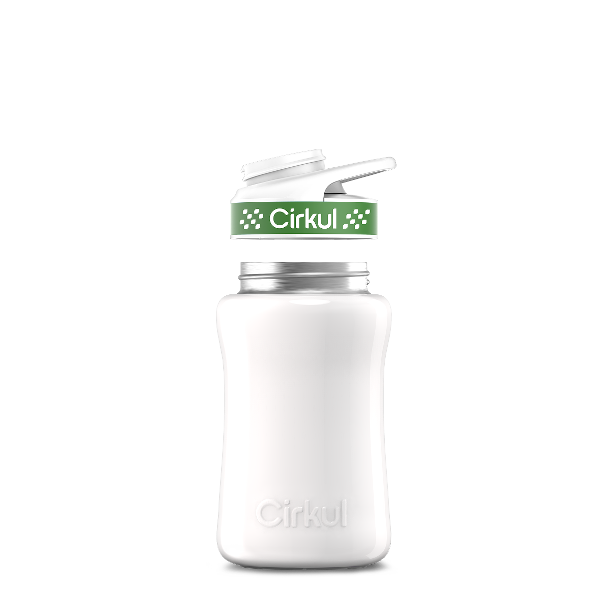 12oz. Stainless Steel Bottle & Comfort Grip Lid - Essential Travel Mix