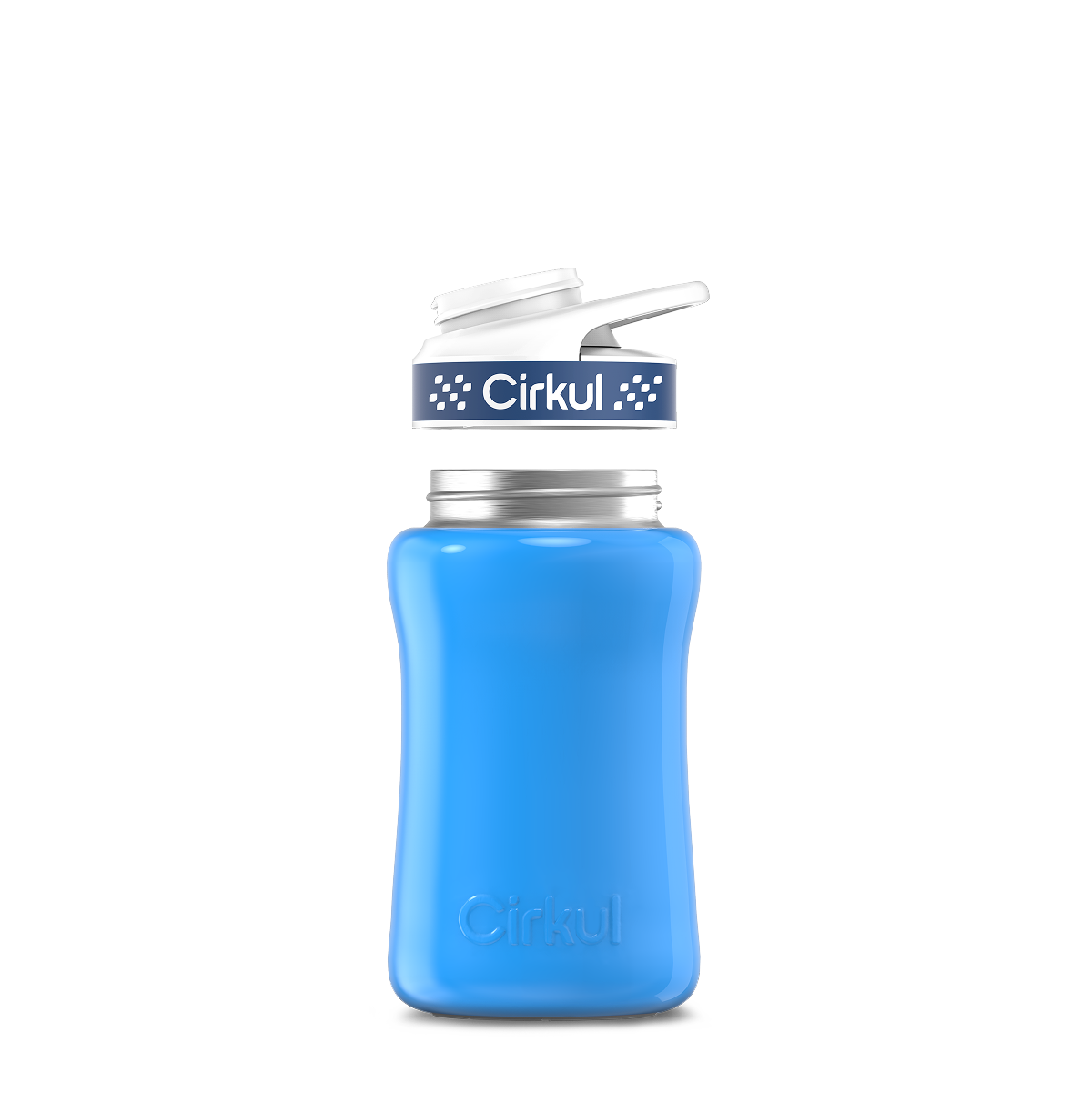 12oz. Stainless Steel Bottle & Comfort Grip Lid - Essential Travel Mix