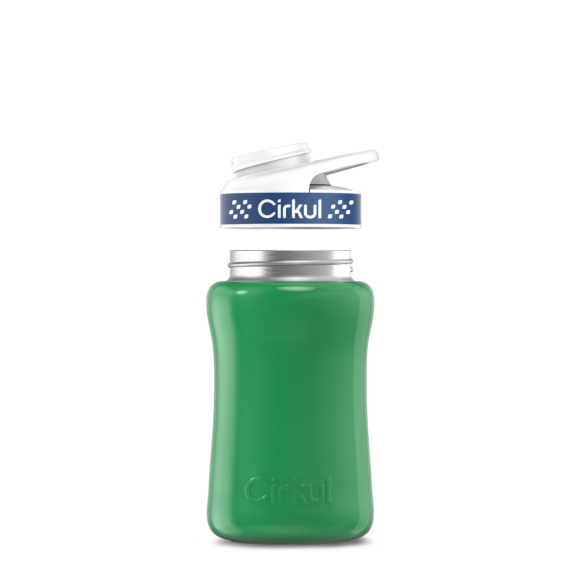 12oz. Stainless Steel Bottle & Comfort Grip Lid - Essential Travel Mix