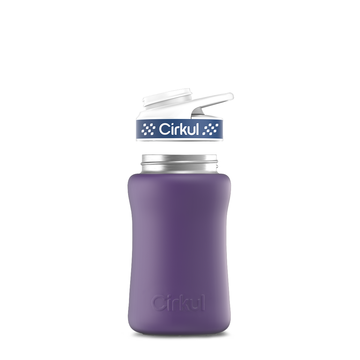 12oz. Stainless Steel Bottle & Comfort Grip Lid - Essential Travel Mix