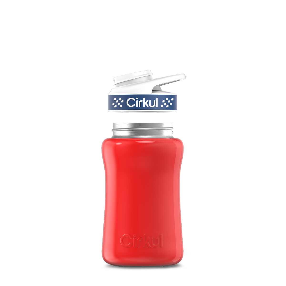 12oz. Stainless Steel Bottle & Comfort Grip Lid - Essential Travel Mix