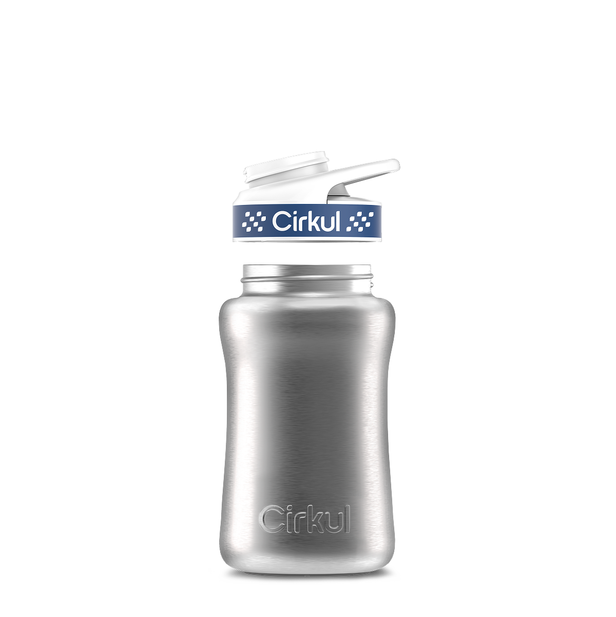 12oz. Stainless Steel Bottle & Comfort Grip Lid - Essential Travel Mix