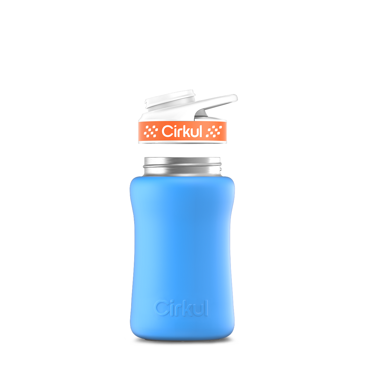 12oz. Stainless Steel Bottle & Comfort Grip Lid - Essential Travel Mix
