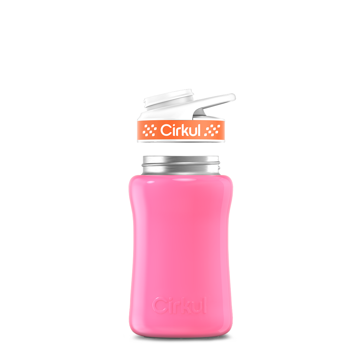 12oz. Stainless Steel Bottle & Comfort Grip Lid - Essential Travel Mix