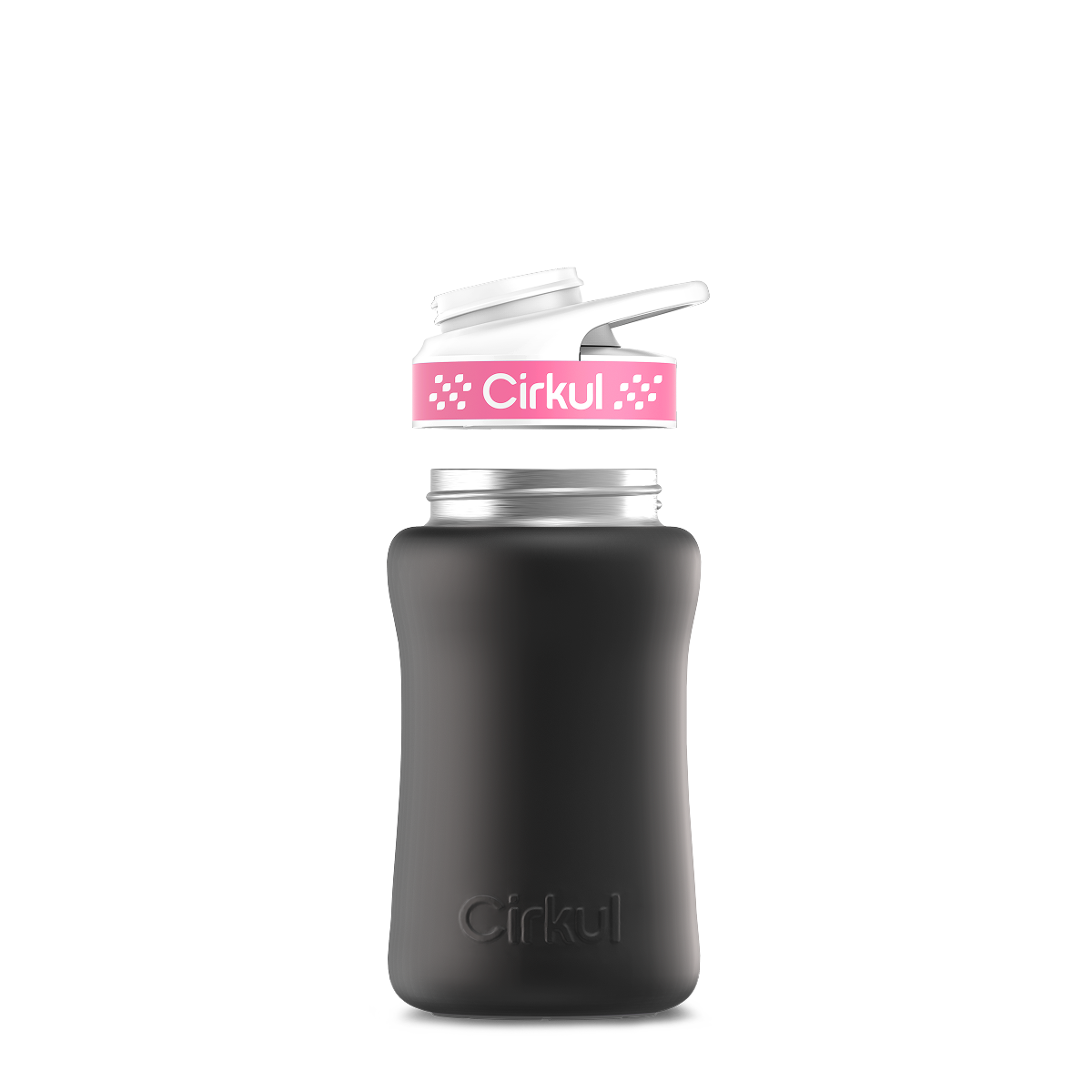12oz. Stainless Steel Bottle & Comfort Grip Lid - Essential Travel Mix