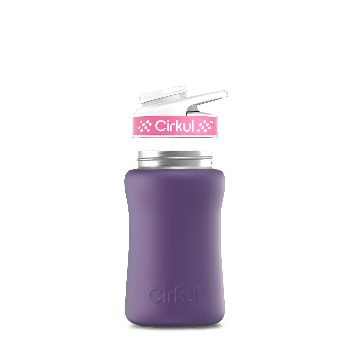 12oz. Stainless Steel Bottle & Comfort Grip Lid - Essential Travel Mix