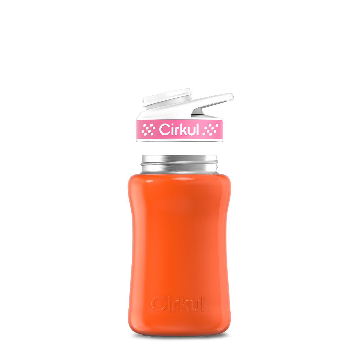 12oz. Stainless Steel Bottle & Comfort Grip Lid - Essential Travel Mix
