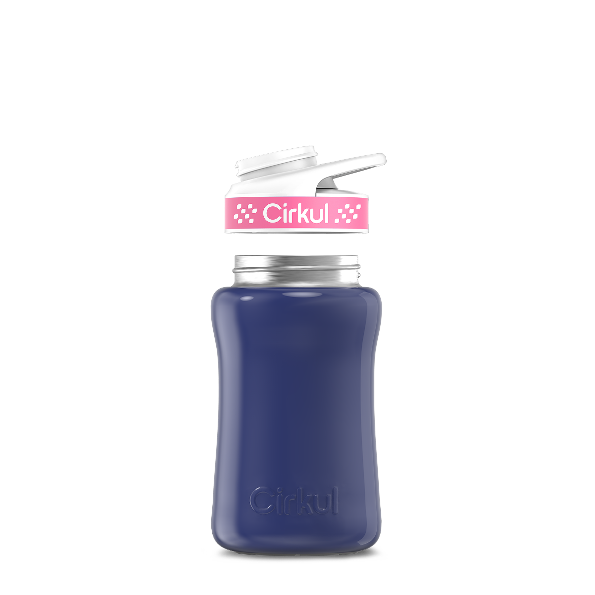 12oz. Stainless Steel Bottle & Comfort Grip Lid - Essential Travel Mix