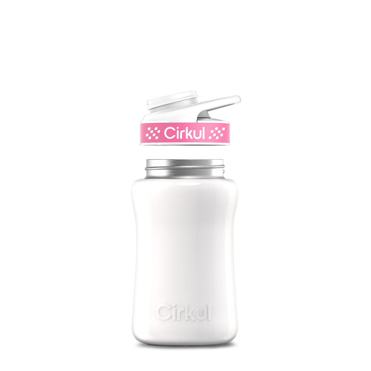 12oz. Stainless Steel Bottle & Comfort Grip Lid - Essential Travel Mix