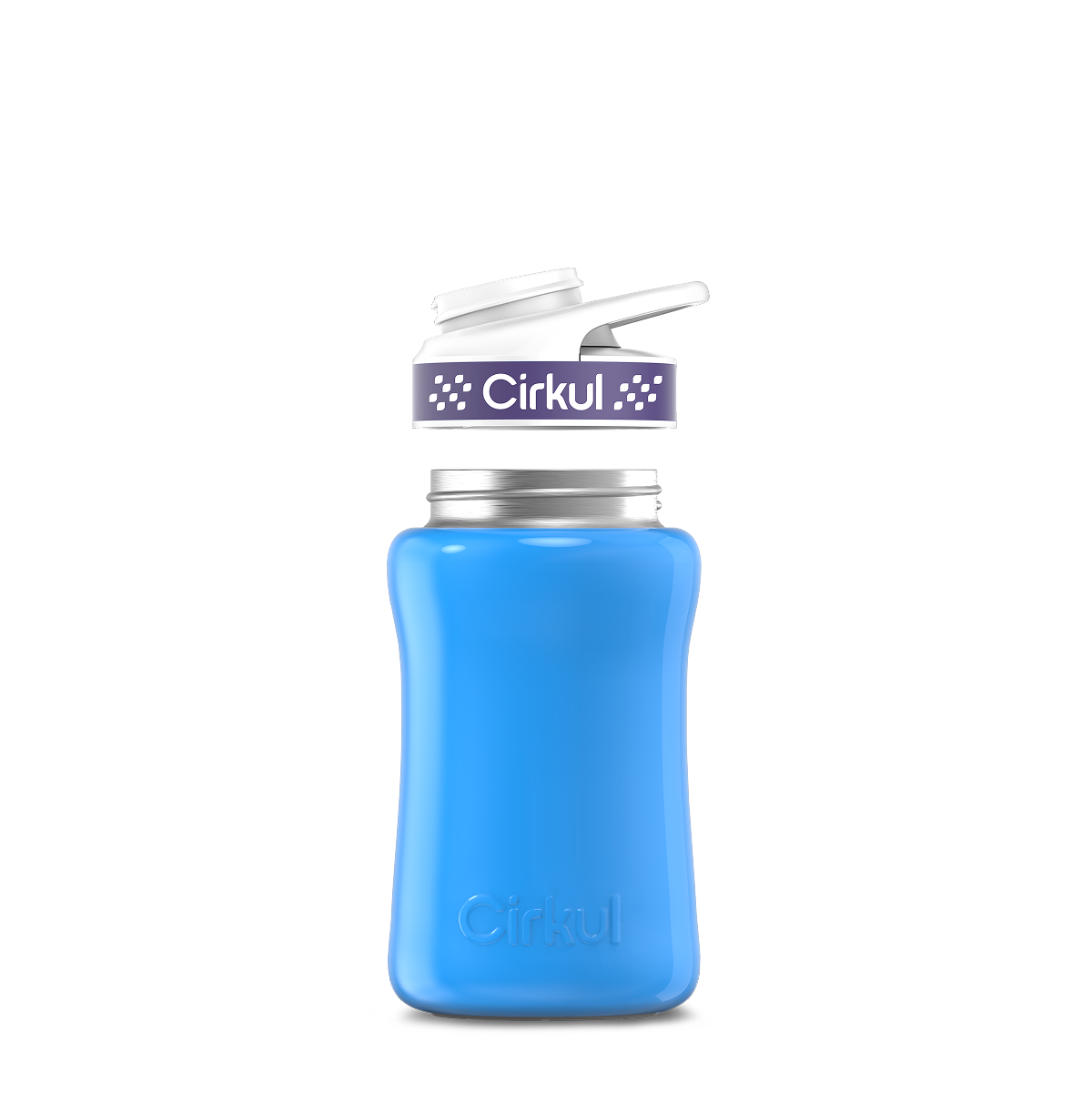 12oz. Stainless Steel Bottle & Comfort Grip Lid - Essential Travel Mix