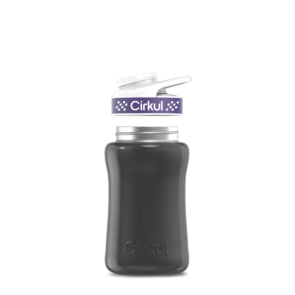 12oz. Stainless Steel Bottle & Comfort Grip Lid - Essential Travel Mix