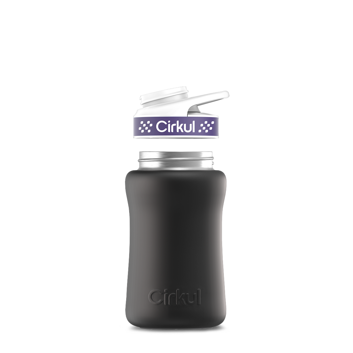 12oz. Stainless Steel Bottle & Comfort Grip Lid - Essential Travel Mix